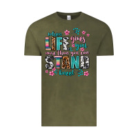 Vintage Olive when life gives you more than you can stand kneel Vintage Tee - AdoDesignShop