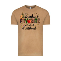 Vintage Camel santa's favorite student assistant Vintage Tee - AdoDesignShop