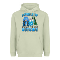 Matcha snuggle up gnomies it's cold outside Heavyweight Hoodie - MaliasSmallBusiness