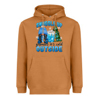Meerkat snuggle up gnomies it's cold outside Heavyweight Hoodie - MaliasSmallBusiness