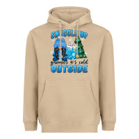 Snuggle Up Gnomies It's Cold Outside Heavyweight Hoodie | Teevron