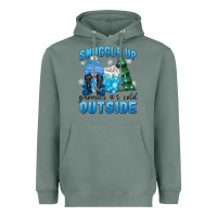 Sage snuggle up gnomies it's cold outside Heavyweight Hoodie - MaliasSmallBusiness