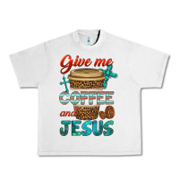Lunar Rock give me coffee and jesus Urban Heavy Tee - BundleAndBundleShop