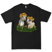 Black baby goats Premium Tee - RanaPortraitStore