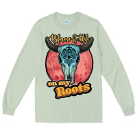 Matcha blame it all on my roots black Long Sleeve Tee - JahusDesignShop