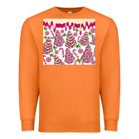 Carrot pink christmas tree cakes Premium Sweatshirt - MaliasSmallBusiness