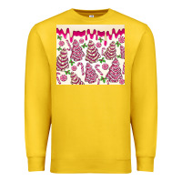 Lemon pink christmas tree cakes Premium Sweatshirt - MaliasSmallBusiness
