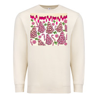 Sandshell pink christmas tree cakes Premium Sweatshirt - MaliasSmallBusiness