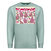 Seafoam pink christmas tree cakes Premium Sweatshirt - MaliasSmallBusiness