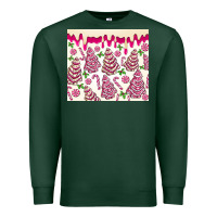 Sports Green pink christmas tree cakes Premium Sweatshirt - MaliasSmallBusiness