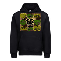 Forest Green dad daily affirmations Urban Hoodie - TumblerDesignByShophia