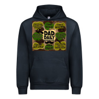 Navy dad daily affirmations Urban Hoodie - TumblerDesignByShophia