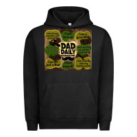 Pigment Black dad daily affirmations Urban Hoodie - TumblerDesignByShophia