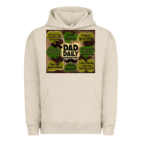 Pigment French Oak dad daily affirmations Urban Hoodie - TumblerDesignByShophia