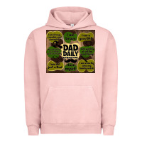 Pigment Salmon dad daily affirmations Urban Hoodie - TumblerDesignByShophia