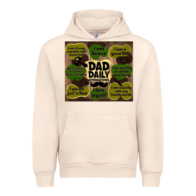 Dad Daily Affirmations Urban Hoodie by TumblerDesignByShophia | Teevron