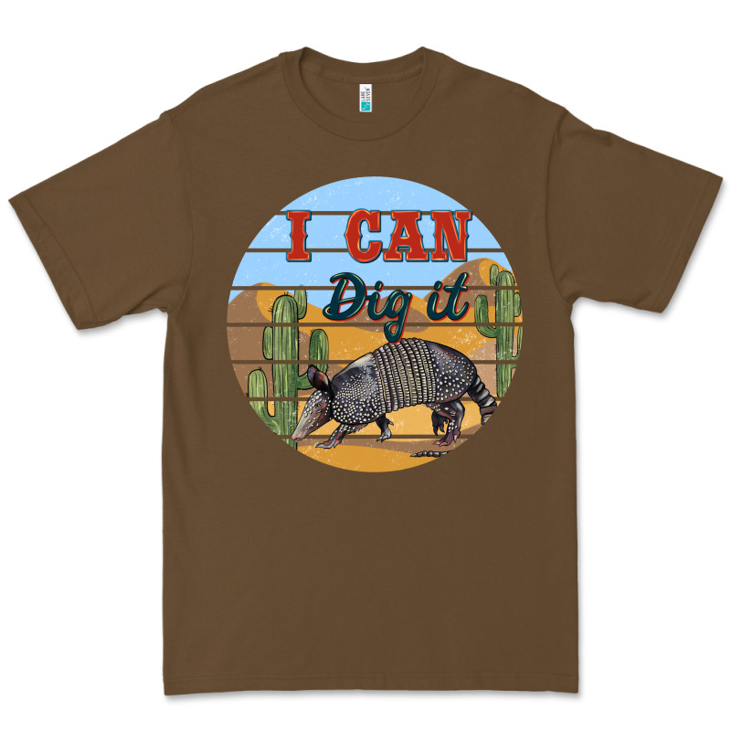 I Can Dig It Armadillo Premium Tee by BarkalooDesign | Teevron