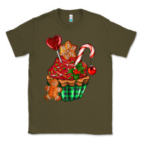Army Green christmas cupcake Classic Tee - AdoDesignShop