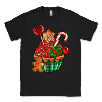 Black christmas cupcake Classic Tee - AdoDesignShop