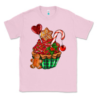 Bubblegum Pink christmas cupcake Classic Tee - AdoDesignShop
