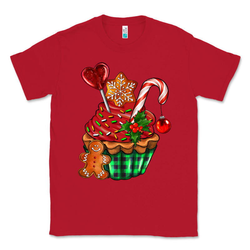 Christmas Cupcake Classic Tee by AdoDesignShop | Teevron