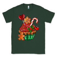 Sports Green christmas cupcake Classic Tee - AdoDesignShop