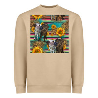 Mushroom two cute heifers seamless pattern Heavyweight Sweatshirt - HRA Design Shop
