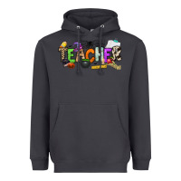 Smoke halloween teacher Heavyweight Hoodie - NancyCooperArtShop
