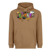 Toasted Coconut halloween teacher Heavyweight Hoodie - NancyCooperArtShop