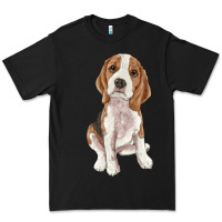 Black beagle Premium Tee - RanaPortraitStore