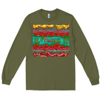 Army Green fiesta Long Sleeve Tee - Artiststas
