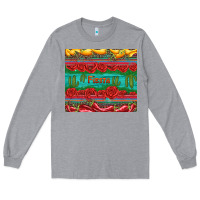 Heather Grey fiesta Long Sleeve Tee - Artiststas