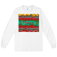 White fiesta Long Sleeve Tee - Artiststas