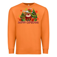 Carrot merry christmas reindeer Premium Sweatshirt - MaliasSmallBusiness