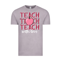 Vintage Zinc teach with love Vintage Tee - JahusDesignShop
