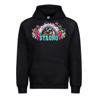 Black Strong Cancer rainbow Cancer Awareness Urban Hoodie - HowdyJamesFarm