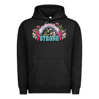 Pigment Black Strong Cancer rainbow Cancer Awareness Urban Hoodie - HowdyJamesFarm