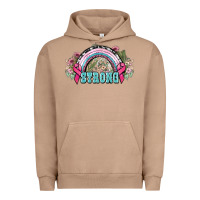 Pigment Burro Strong Cancer rainbow Cancer Awareness Urban Hoodie - HowdyJamesFarm