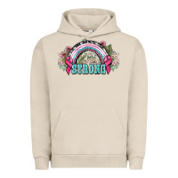 Pigment French Oak Strong Cancer rainbow Cancer Awareness Urban Hoodie - HowdyJamesFarm