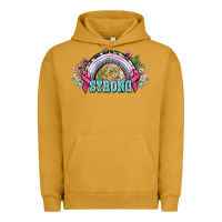 Pigment Peanut Butter Strong Cancer rainbow Cancer Awareness Urban Hoodie - HowdyJamesFarm