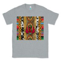 Heather Grey lady of Guadalupe Classic Tee - Jasminsmagicworld