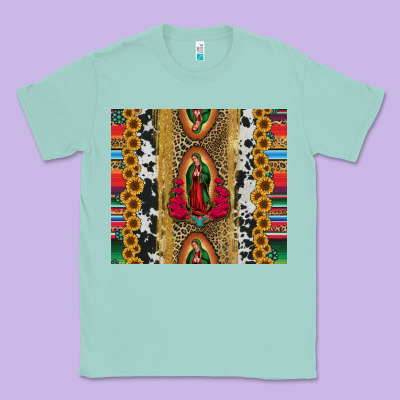 Lady Of Guadalupe Classic Tee Designed By Jasminsmagicworld