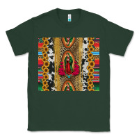 Sports Green lady of Guadalupe Classic Tee - Jasminsmagicworld