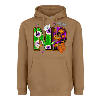 Toasted Coconut halloween np nurse practitioner Heavyweight Hoodie - NancyCooperArtShop