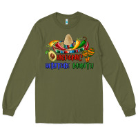 Army Green hispanic heritage month Long Sleeve Tee - BundleAndBundleShop