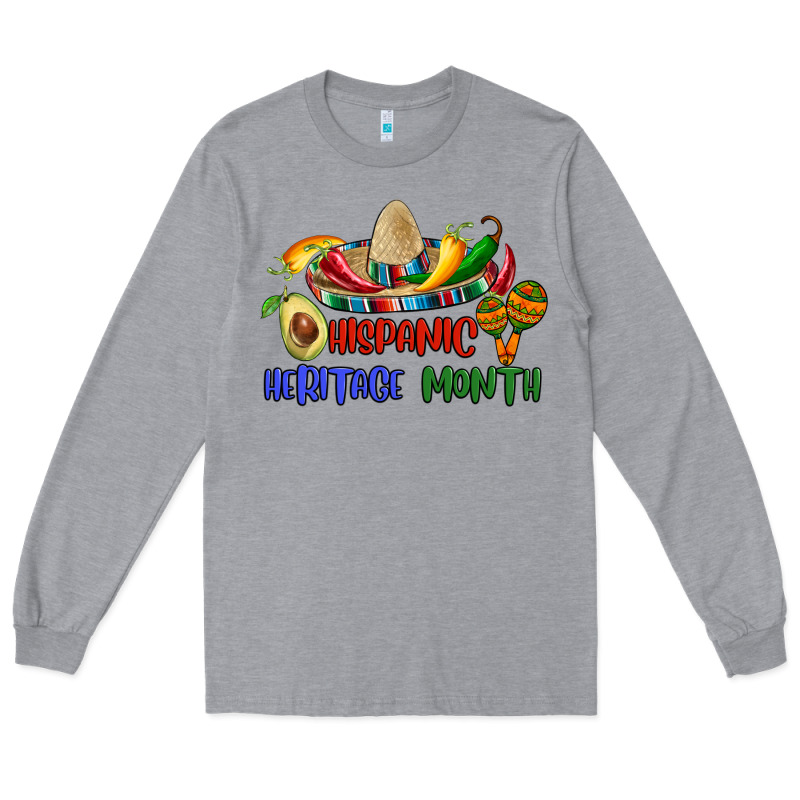 Hispanic Heritage Month Long Sleeve Tee by BundleAndBundleShop | Teevron