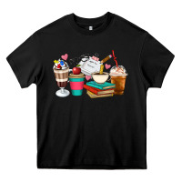 Black Teacher Coffee Cups Heavy Core Tee - Artiststas