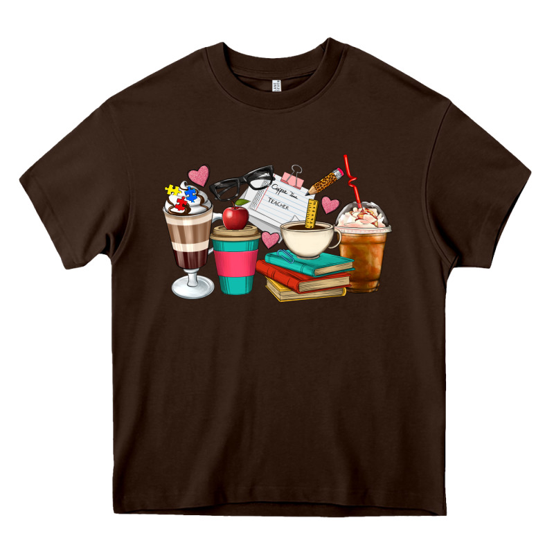 Teacher Coffee Cups Heavy Core Tee by Artiststas | Teevron