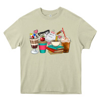 Mossy Teacher Coffee Cups Heavy Core Tee - Artiststas