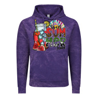 Cloud Purple sweet summer time Vintage Hoodie - SublimationCraftShop